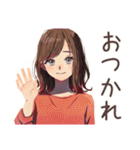ちょうどいい女性の週末作り置き（個別スタンプ：3）
