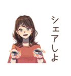 ちょうどいい女性の週末作り置き（個別スタンプ：25）
