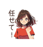 ちょうどいい女性の週末作り置き（個別スタンプ：30）