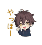 ちびパーカーくん★ラーメン実況（個別スタンプ：2）