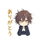 ちびパーカーくん★ラーメン実況（個別スタンプ：3）