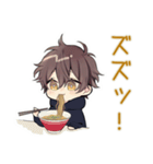 ちびパーカーくん★ラーメン実況（個別スタンプ：10）