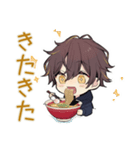 ちびパーカーくん★ラーメン実況（個別スタンプ：13）