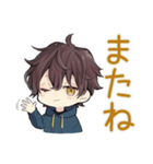 ちびパーカーくん★ラーメン実況（個別スタンプ：14）