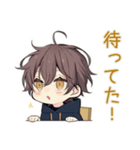 ちびパーカーくん★ラーメン実況（個別スタンプ：15）