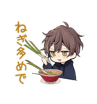ちびパーカーくん★ラーメン実況（個別スタンプ：18）