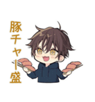 ちびパーカーくん★ラーメン実況（個別スタンプ：19）