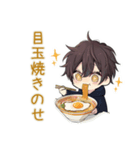 ちびパーカーくん★ラーメン実況（個別スタンプ：26）