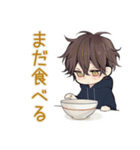 ちびパーカーくん★ラーメン実況（個別スタンプ：27）
