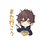 ちびパーカーくん★ラーメン実況（個別スタンプ：28）