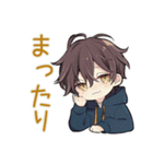 ちびパーカーくん★ラーメン実況（個別スタンプ：36）