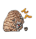 にゃん吉ドーナツ刺繍のスタンプ パート2（個別スタンプ：31）