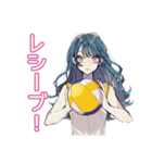 おしゃれJKのバレーボール部♡（個別スタンプ：6）