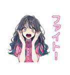 おしゃれJKのバレーボール部♡（個別スタンプ：8）