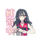 おしゃれJKのバレーボール部♡（個別スタンプ：12）