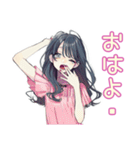 おしゃれJKのバレーボール部♡（個別スタンプ：15）
