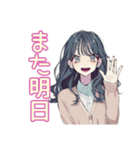 おしゃれJKのバレーボール部♡（個別スタンプ：17）