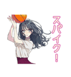 おしゃれJKのバレーボール部♡（個別スタンプ：22）