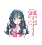 おしゃれJKのバレーボール部♡（個別スタンプ：26）