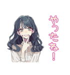 おしゃれJKのバレーボール部♡（個別スタンプ：30）