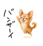 とことこチワワたん。丁寧な言葉。（個別スタンプ：35）