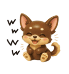 チワワたん✿3Dちびドール（個別スタンプ：12）