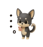 チワワたん✿3Dちびドール（個別スタンプ：23）