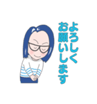 自分研究会(ベッキー＆ニキ)（個別スタンプ：1）