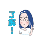 自分研究会(ベッキー＆ニキ)（個別スタンプ：12）
