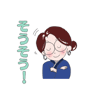 自分研究会(こよみ姐＆ない子)（個別スタンプ：3）