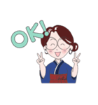 自分研究会(こよみ姐＆ない子)（個別スタンプ：7）