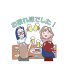 自分研究会(こよみ姐＆ない子)（個別スタンプ：15）