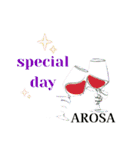 ワイン好き✩ママとちぃママ✩バレリーナ（個別スタンプ：12）
