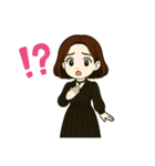 ワイン好き✩ママとちぃママ✩バレリーナ（個別スタンプ：27）