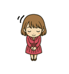 ワイン好き✩ママとちぃママ✩バレリーナ（個別スタンプ：35）