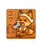 こじらせコンちゃん〜サウナ編〜（個別スタンプ：16）