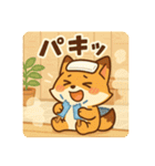 こじらせコンちゃん〜サウナ編〜（個別スタンプ：17）