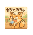 こじらせコンちゃん〜サウナ編〜（個別スタンプ：18）