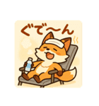 こじらせコンちゃん〜サウナ編〜（個別スタンプ：20）