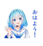 女子高生の演劇部★日常（個別スタンプ：2）