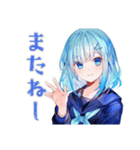 女子高生の演劇部★日常（個別スタンプ：8）