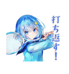 キラキラ★女子高生のバド部（個別スタンプ：5）