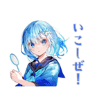 キラキラ★女子高生のバド部（個別スタンプ：7）