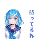 キラキラ★女子高生のバド部（個別スタンプ：15）