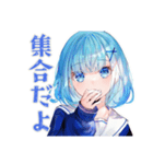 キラキラ★女子高生のバド部（個別スタンプ：18）