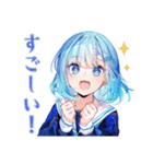 キラキラ★女子高生のバド部（個別スタンプ：22）