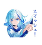 キラキラ★女子高生のバド部（個別スタンプ：26）