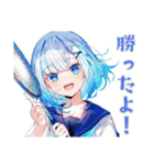 キラキラ★女子高生のバド部（個別スタンプ：27）