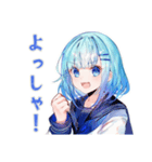 キラキラ★女子高生のバド部（個別スタンプ：28）