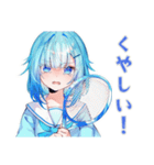 キラキラ★女子高生のバド部（個別スタンプ：35）